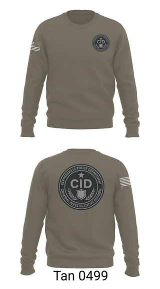 Crew Neck Sweatshirt, Kernersville Police Department Criminal Investigative Division, Police, Teamtime, Team time, sublimation, custom sports apparel, team uniforms, spirit wear, spiritwear, sports uniforms, custom shirts, team store, custom team store, fundraiser sports, apparel fundraiser