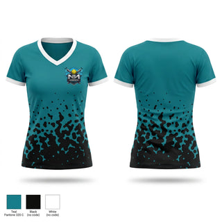 Womens Short Sleeve Vneck Shirt, Nemesis Fastpitch, Softball, Teamtime, Team time, sublimation, custom sports apparel, team uniforms, spirit wear, spiritwear, sports uniforms, custom shirts, team store, custom team store, fundraiser sports, apparel fundraiser