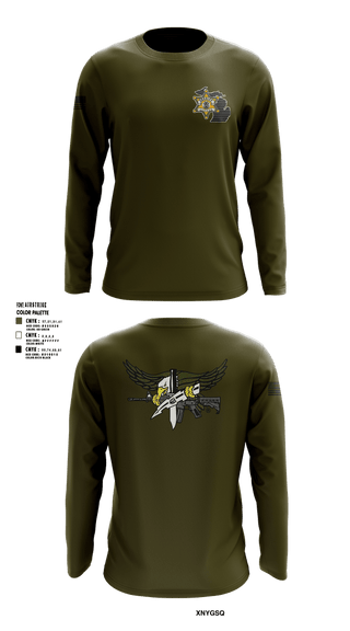 Long Sleeve Performance Shirt, Lapeer County Sheriff SRT Team, Police, Teamtime, Team time, sublimation, custom sports apparel, team uniforms, spirit wear, spiritwear, sports uniforms, custom shirts, team store, custom team store, fundraiser sports, apparel fundraiser