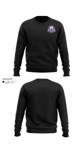Crew Neck Sweatshirt, Polar Select, Ice Hockey, Teamtime, Team time, sublimation, custom sports apparel, team uniforms, spirit wear, spiritwear, sports uniforms, custom shirts, team store, custom team store, fundraiser sports, apparel fundraiser