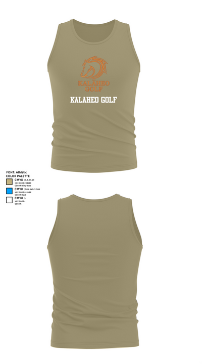 Kalaheo Golf 53832378 Tank Top - 44