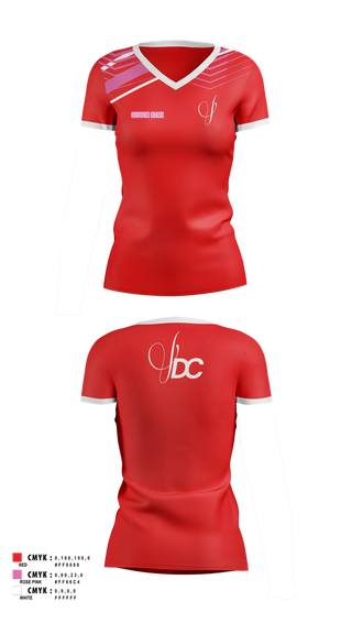 Womens Short Sleeve Vneck Shirt, Viva Dance Collective, Cheer, Teamtime, Team time, sublimation, custom sports apparel, team uniforms, spirit wear, spiritwear, sports uniforms, custom shirts, team store, custom team store, fundraiser sports, apparel fundraiser