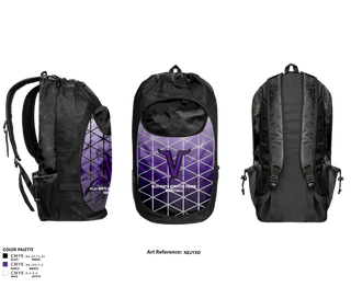 Gear Bag, Niles North Athletics Vikings Basketball, Men's Basketball, Teamtime, Team time, sublimation, custom sports apparel, team uniforms, spirit wear, spiritwear, sports uniforms, custom shirts, team store, custom team store, fundraiser sports, apparel fundraiser