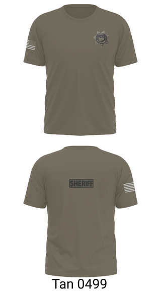 Short Sleeve Performance Shirt, Monroe County Sheriff‘S Department, Police, Teamtime, Team time, sublimation, custom sports apparel, team uniforms, spirit wear, spiritwear, sports uniforms, custom shirts, team store, custom team store, fundraiser sports, apparel fundraiser