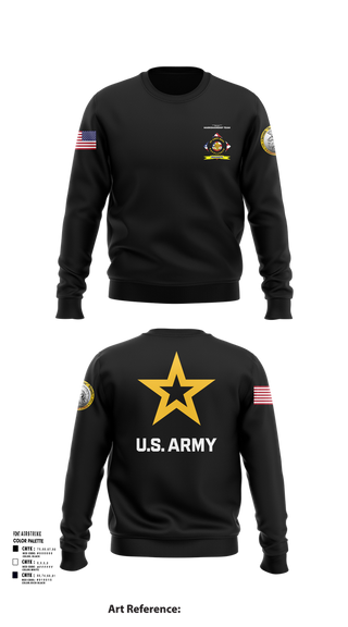 Crew Neck Sweatshirt, University of Toledo Army Marksmanship Unit, Army, Teamtime, Team time, sublimation, custom sports apparel, team uniforms, spirit wear, spiritwear, sports uniforms, custom shirts, team store, custom team store, fundraiser sports, apparel fundraiser