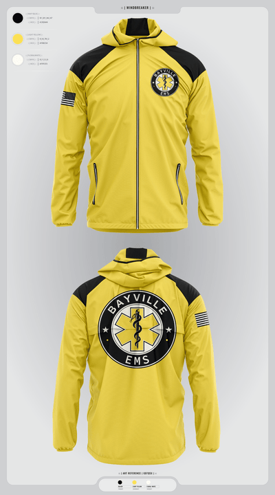 Bayville EMS 33785982 Windbreaker - 2