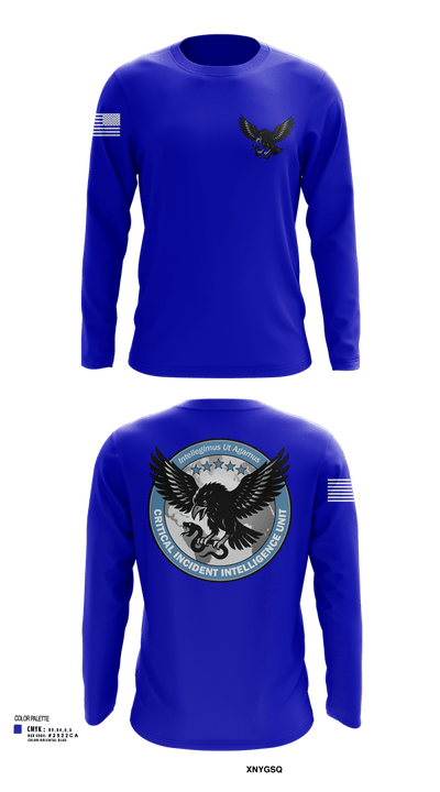 Critical Incident Intelligence Unit 55950160 Long Sleeve Performance Shirt 104