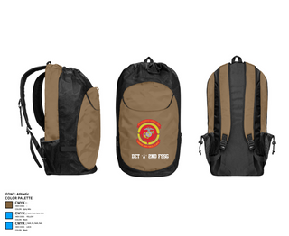 Gear Bag, Det ‘A’ 2nd FSSG, , Teamtime, Team time, sublimation, custom sports apparel, team uniforms, spirit wear, spiritwear, sports uniforms, custom shirts, team store, custom team store, fundraiser sports, apparel fundraiser