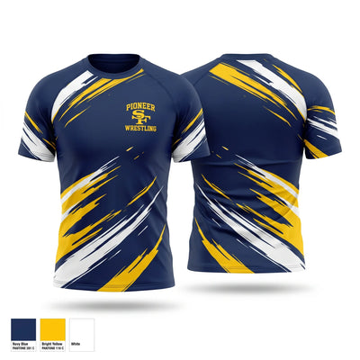Pioneers Short Sleeve Rash Guard Shirt - 1
