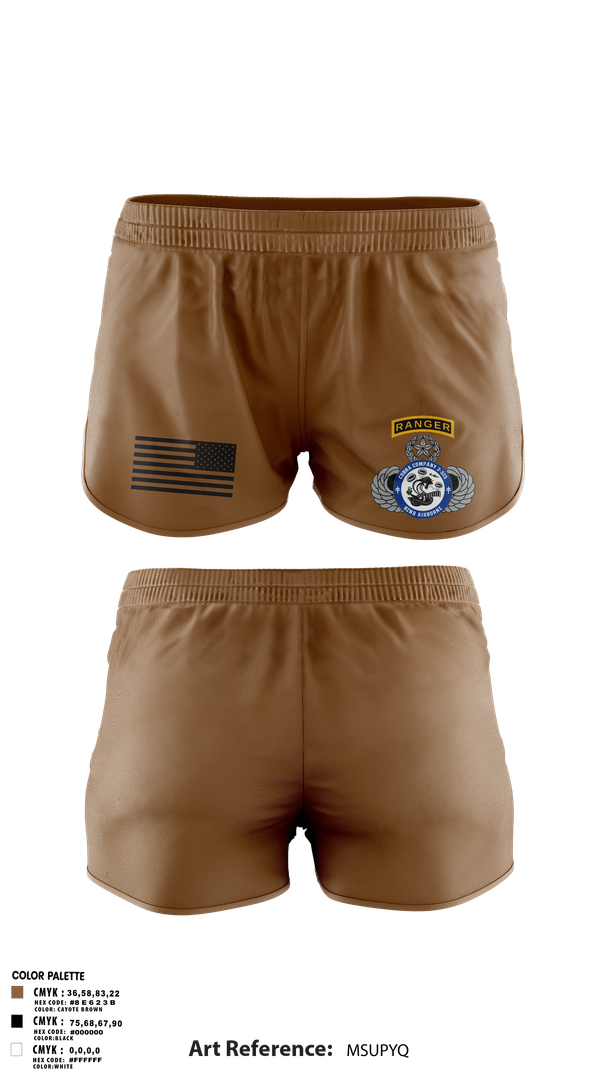 Ranger Panties, Cobra Company, , Teamtime, Team time, sublimation, custom sports apparel, team uniforms, spirit wear, spiritwear, sports uniforms, custom shirts, team store, custom team store, fundraiser sports, apparel fundraiser