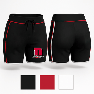Womens Compression Shorts, Durfee High School Wrestling, Wrestling, Teamtime, Team time, sublimation, custom sports apparel, team uniforms, spirit wear, spiritwear, sports uniforms, custom shirts, team store, custom team store, fundraiser sports, apparel fundraiser