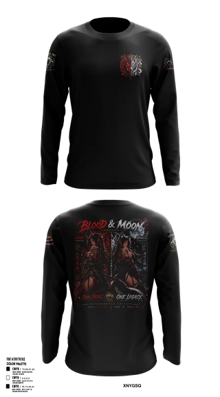 Long Sleeve Performance Shirt, Cu blood&moon, E-Sports, Teamtime, Team time, sublimation, custom sports apparel, team uniforms, spirit wear, spiritwear, sports uniforms, custom shirts, team store, custom team store, fundraiser sports, apparel fundraiser