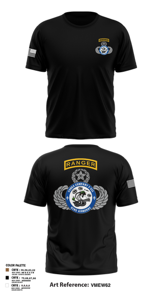 Short Sleeve Performance Shirt, Cobra Company, , Teamtime, Team time, sublimation, custom sports apparel, team uniforms, spirit wear, spiritwear, sports uniforms, custom shirts, team store, custom team store, fundraiser sports, apparel fundraiser