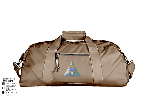 Duffle Bag, 196th IN BDE (JPMRC), , Teamtime, Team time, sublimation, custom sports apparel, team uniforms, spirit wear, spiritwear, sports uniforms, custom shirts, team store, custom team store, fundraiser sports, apparel fundraiser
