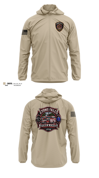 Windbreaker, Lyons falls fire, Fire Department, Teamtime, Team time, sublimation, custom sports apparel, team uniforms, spirit wear, spiritwear, sports uniforms, custom shirts, team store, custom team store, fundraiser sports, apparel fundraiser