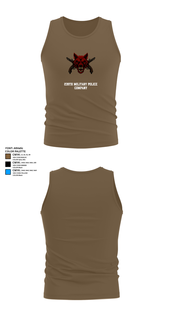 Tank Top, 239th Military Police Company, , Teamtime, Team time, sublimation, custom sports apparel, team uniforms, spirit wear, spiritwear, sports uniforms, custom shirts, team store, custom team store, fundraiser sports, apparel fundraiser