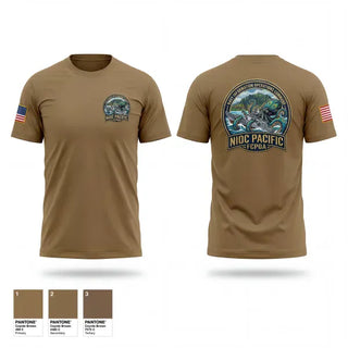 Old School Cotton Feel Shirt, NIOC Pacific FCPOA, Navy, Teamtime, Team time, sublimation, custom sports apparel, team uniforms, spirit wear, spiritwear, sports uniforms, custom shirts, team store, custom team store, fundraiser sports, apparel fundraiser