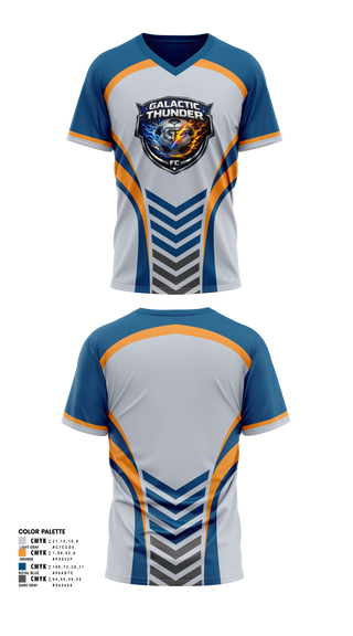 Mens Soccer Jersey, Galactic Thunder, Men's Soccer, Teamtime, Team time, sublimation, custom sports apparel, team uniforms, spirit wear, spiritwear, sports uniforms, custom shirts, team store, custom team store, fundraiser sports, apparel fundraiser