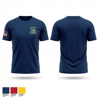 Short Sleeve Performance Shirt, New York State University Police at Stonybrook, Police, Teamtime, Team time, sublimation, custom sports apparel, team uniforms, spirit wear, spiritwear, sports uniforms, custom shirts, team store, custom team store, fundraiser sports, apparel fundraiser