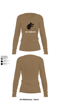 Wolf Combatives Women's Long Sleeve V-neck Shirt - 2