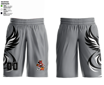 Demon Nation 74846031 Womens Basketball Shorts - 7