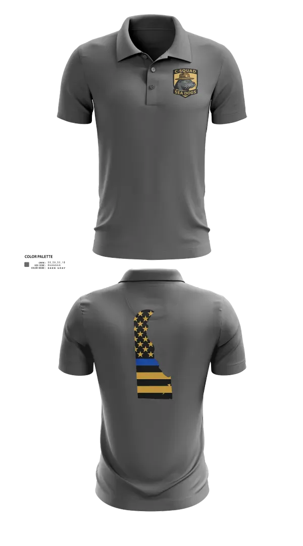 Short Sleeve Performance Polo, C-Squad, Police, Teamtime, Team time, sublimation, custom sports apparel, team uniforms, spirit wear, spiritwear, sports uniforms, custom shirts, team store, custom team store, fundraiser sports, apparel fundraiser