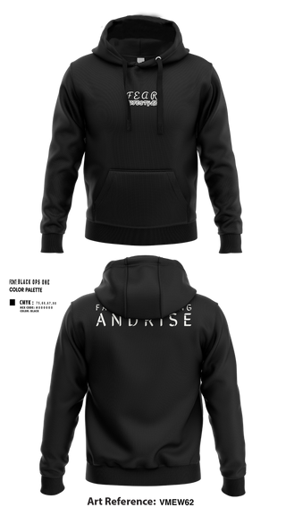 Hoodie, FearLifestyle, , Teamtime, Team time, sublimation, custom sports apparel, team uniforms, spirit wear, spiritwear, sports uniforms, custom shirts, team store, custom team store, fundraiser sports, apparel fundraiser