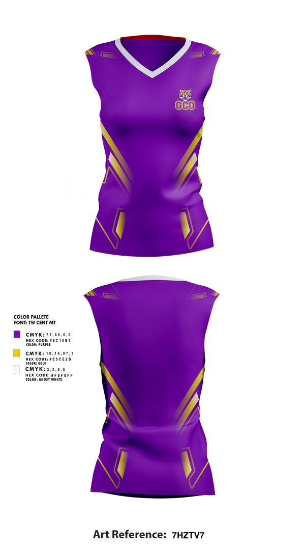 Sleeveless Performance Shirt, Gray Court-Owings Football and Cheer, Spirit Store, Teamtime, Team time, sublimation, custom sports apparel, team uniforms, spirit wear, spiritwear, sports uniforms, custom shirts, team store, custom team store, fundraiser sports, apparel fundraiser
