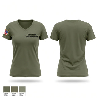 Womens Short Sleeve Vneck Shirt, James Valley Special Operations, Police, Teamtime, Team time, sublimation, custom sports apparel, team uniforms, spirit wear, spiritwear, sports uniforms, custom shirts, team store, custom team store, fundraiser sports, apparel fundraiser