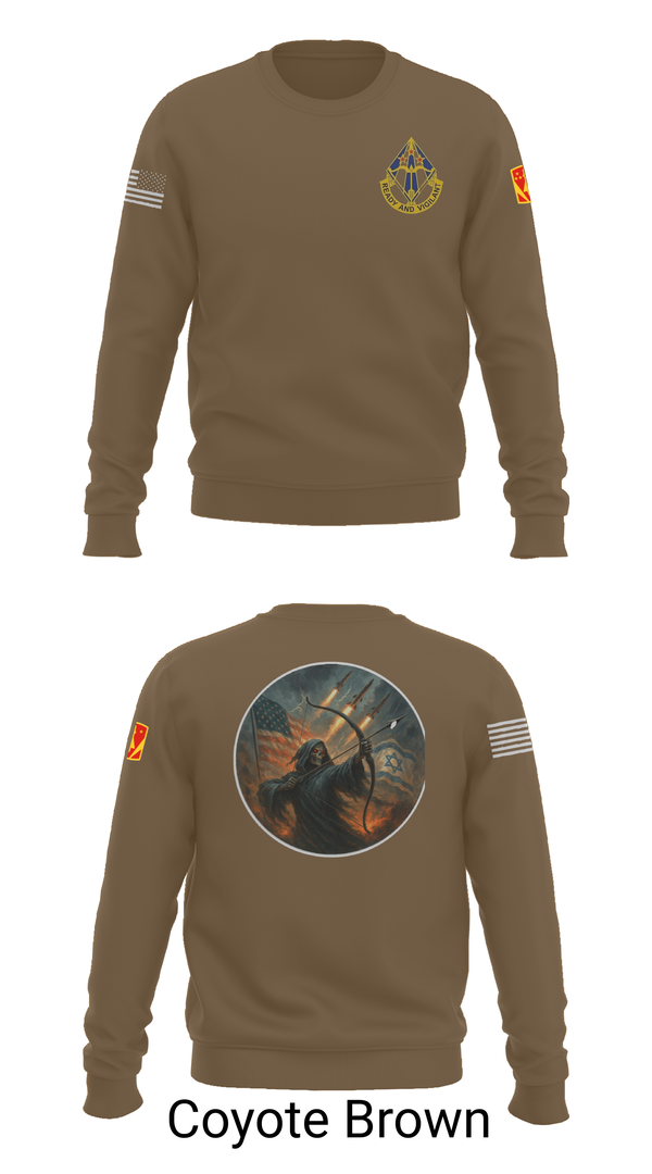 Crew Neck Sweatshirt, HHB, 31st ADA BDE, , Teamtime, Team time, sublimation, custom sports apparel, team uniforms, spirit wear, spiritwear, sports uniforms, custom shirts, team store, custom team store, fundraiser sports, apparel fundraiser