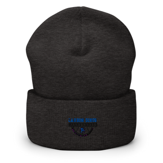 Carbon Boys Basketball Cuffed Beanie | Yupoong 1501KC
