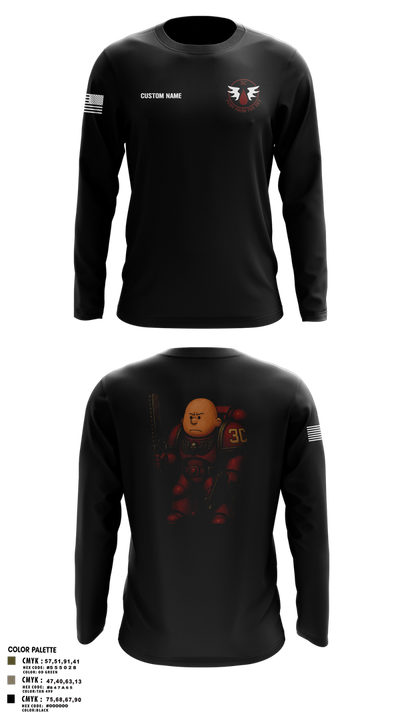 CCo, 1-508PIR (OG) Long Sleeve Performance Shirt 22