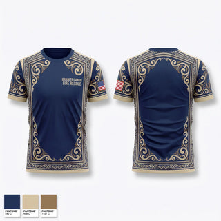 Short Sleeve Performance Shirt, Granite Canon Fire Rescue, Fire Department, Teamtime, Team time, sublimation, custom sports apparel, team uniforms, spirit wear, spiritwear, sports uniforms, custom shirts, team store, custom team store, fundraiser sports, apparel fundraiser