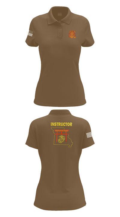 BEER 35985553 Women's Short Sleeve Performance Polo  - 15