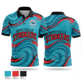 Monticello Strokers Swim Team 92498352 Short Sleeve Performance Polo - 1