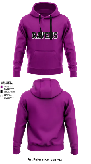 Hoodie, RAVENS, , Teamtime, Team time, sublimation, custom sports apparel, team uniforms, spirit wear, spiritwear, sports uniforms, custom shirts, team store, custom team store, fundraiser sports, apparel fundraiser