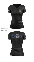 Hodgenville Police Department Women's Short Sleeve V-neck Shirt - 100