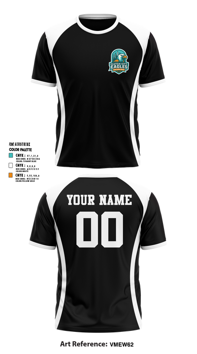 Clutch City College Prep   Short Sleeve Performance Shirt - 8