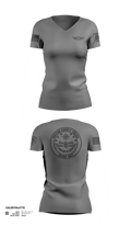 Drone Unit Women's Short Sleeve V-neck Shirt - 22