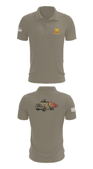 Short Sleeve Performance Polo, 705th Transportation Company, Army, Teamtime, Team time, sublimation, custom sports apparel, team uniforms, spirit wear, spiritwear, sports uniforms, custom shirts, team store, custom team store, fundraiser sports, apparel fundraiser