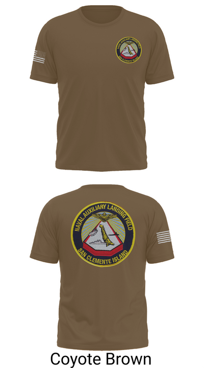 NAVAL AUXILIARY LANDING FIELD SAN CLEMENTE ISLAND 84948296 Short Sleeve Performance Shirt - 15