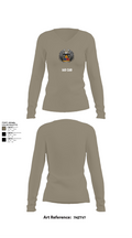1AD CAB 62744010 Women's Long Sleeve V-neck Shirt - 62