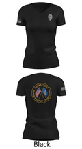 Connecticut Department of Corrections 17329207 Women's Short Sleeve V-neck Shirt - 24