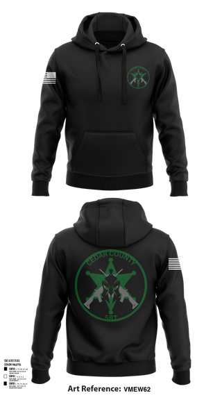 Hoodie, CEDAR COUNTY SRT, Police, Teamtime, Team time, sublimation, custom sports apparel, team uniforms, spirit wear, spiritwear, sports uniforms, custom shirts, team store, custom team store, fundraiser sports, apparel fundraiser