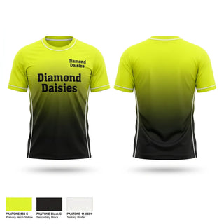 Short Sleeve Performance Shirt, Diamond Daisies, Softball, Teamtime, Team time, sublimation, custom sports apparel, team uniforms, spirit wear, spiritwear, sports uniforms, custom shirts, team store, custom team store, fundraiser sports, apparel fundraiser
