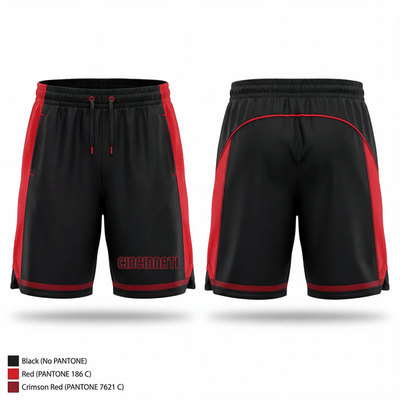 Cincinnati, Cincinnati Reds Athletic Shorts With Pockets - 25