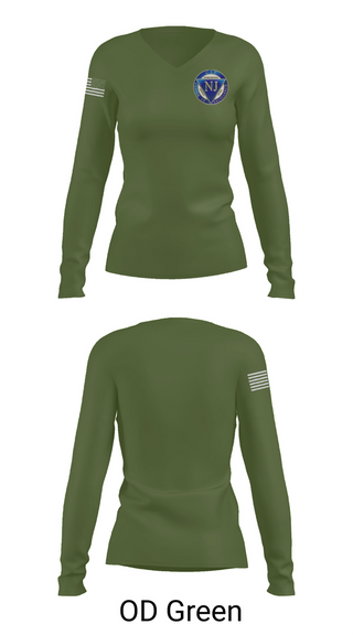 Womens Long Sleeve Vneck Shirt, CIT-NJ, , Teamtime, Team time, sublimation, custom sports apparel, team uniforms, spirit wear, spiritwear, sports uniforms, custom shirts, team store, custom team store, fundraiser sports, apparel fundraiser