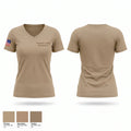 Perquimans County Sheriff's Office Women's Short Sleeve V-neck Shirt - 1