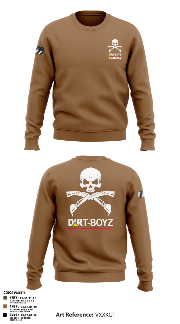 Crew Neck Sweatshirt, DirtBoyz, Air Force, Teamtime, Team time, sublimation, custom sports apparel, team uniforms, spirit wear, spiritwear, sports uniforms, custom shirts, team store, custom team store, fundraiser sports, apparel fundraiser