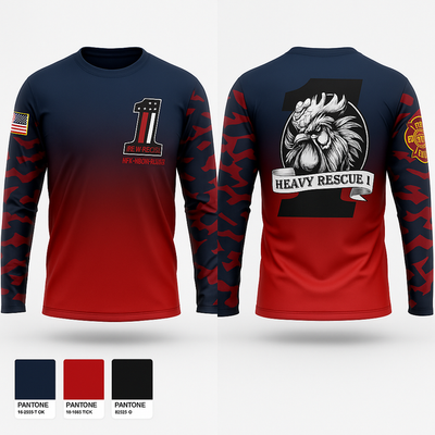 HFR Heavy Rescue 85328610 Long Sleeve Performance Shirt 1